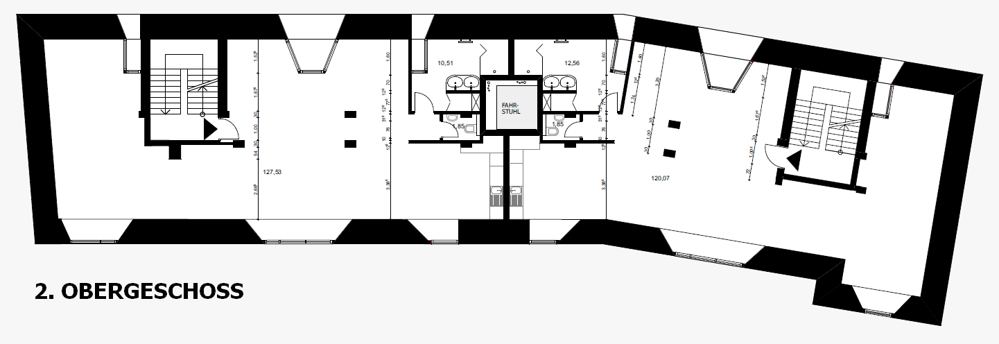 Grundriss 2. OG Bunkerloft